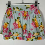 Abercrombie & Fitch  Women’s Floral Y2K Mini Tiered Skirt Logo Size XS Photo 0