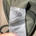 YoungLA Green Tie Up Sports Bra Photo 2