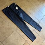 Good American NWT Ink Blue Better Than Faux Leather Leggings Photo 2