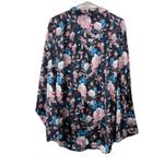Torrid  Madison Floral‎ Satin Button Up Long Sleeve Shirt Size 4X Photo 9