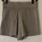 The Drop Women's Ribbed Knit Elastic Waist Pull On Sweater Shorts Size Small Photo 0