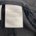 Jones New York Women’s Wool Blend Stretch Straight Leg Pants Gray Size 12 Petite Photo 4