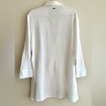 Roxy Summer Limonade White Shirt Dress for Women, Beach Coverup, Medium, NWT Photo 12