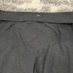 Gap Fit Charcoal Gray Foldover Side Ruched Crop Leggings XL Photo 73