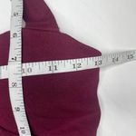 Oboe Burgundy Halter Asymmetrical Front Pullover Mini Dress Barbiecore Sexy Sm Red Photo 9