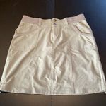Kuhl  Skirt Skort Khaki Cinch Hem Gorpcore Hiking Camping Outdoors Size 6 Photo 0
