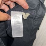 Madewell Womens Size 4 Linen Blend Puff Sleeve Dress Black EUC Photo 4