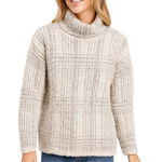 Sundance  Plaid Sweater Gray Size S Photo 0