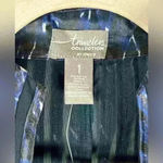 Chico's NWT Chico’s Travelers Collection Julianne Jacket India Ink Size 1 (Medium/8) Photo 7