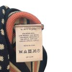 Anthropologie Sparrow Merino Wool Sweater Knit Skirt Navy Blue Dot Size Large Photo 8