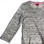 Betsey Johnson Sweatshirt Dress Heathered Grey Photo 4