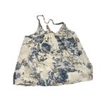 Bsbee Cotton Floral Pajama Set Toile Cottagecore Costal Womans S/M White Photo 3