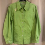Quacker Factory Women’s Green Vintage  Jacket Photo 0