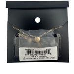 Coach NWT Pave Crystal Gold Tone Ribbon Charm Slider Bracelet Photo 1