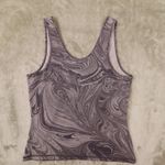 Athleta Transcend Tank Top Sumi Marble Violet Women's size Small UPF 50 Photo 1