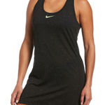 Nike  black Confetti Cover-Up Racerback dress size Large L Photo 0