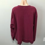 Disney  Store Pooh Bear of Distinction 90s y2k Purple Fleece Sweatshirt XL Photo 2