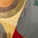 Junk Food Clothing ACDC Band Tee Oversized Short Sleeve Top Olive Green Small Photo 2