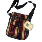 UPAVIM Crafts Guatemalan Crossbody Purse Southwestern Flap Top New Handmade Blue Photo 0