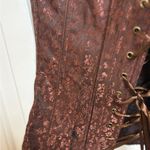 Alivila.Y Brown Renaissance Corset Top Western Festival Cosplay M Size M Photo 6