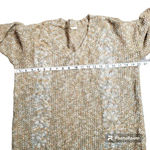 Hem & Thread  Tan Knit Pullover Sweater Photo 2