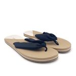 Toms NEW Earthwise Piper Black & Tan Repreve Flip Flop Sandal Women’s Size 12 Photo 6
