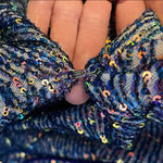 Madison James  20-393 Iridescent Sequin Mermaid Dress - Size 0 Photo 5