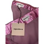superdown Toni Faux Leather Skirt Set in Pink Large New Womens 2 piece Dress Out Photo 6