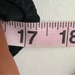 Hollister Women’s Long Sleeve Eyelet Square Neck Top Black Size Medium Y2K Photo 7