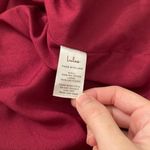 Lulus  For Us to Dance Magenta Swiss Dot Ruffled Midi Dress Size S NWT Photo 8