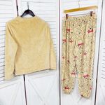 Disney  100 Winnie The Pooh Fleece Pajama Lounge Set Tan XS Photo 1