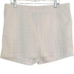 Brooks Brothers  White 100% Cotton Print Lined Shorts 3 1/2” inseam Size 14 Photo 0