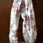 H&M  Flower Patterned Circle Scarf Photo 3