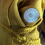 Lululemon  Energy Bra High Neck Long Line Tough Size 6 Gold Spice Mustard Crop Photo 9