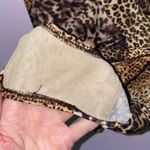 Vintage Size L Leopard Print One Piece Swimsuit Bikini Brown Size M Photo 3