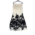 City Triangles Black Floral Trumpet Skirt Sz 9 Maxi Evening Elegant Black Tie Sophisticated Photo 1
