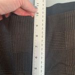 Alfani Women's Brown Plaid Straight Leg‎ Crop Pants Size 16 Photo 5