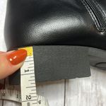 SO NIB  Tall Riding Black Faux Leather Boots Photo 6