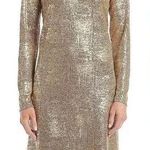 NWT Fever Gold Metallic Dress Size XL Photo 0