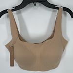 SKIMS  Naked Scoop Bra Wireless Padded Clay Beige Tan Size Medium M DD Photo 0