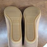 Toms Womens Kelsey Booties 6 Beige Leather Suede Round Toe Slip On Ankle Wedge Photo 6
