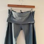 SKIMS  Kyanite Cotton Foldover Flare Pants L Photo 4