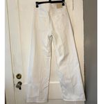 Paige  Sasha Wide-Leg Ankle Jeans White NWOT Size 27 Photo 6