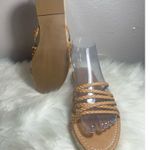 Madewell The Kathryn Espadrille Slide Sandal in Leather Size Photo 11