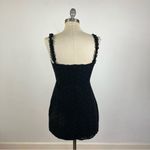 Reformation Memphis Dress in Black Photo 5