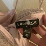 EXPRESS Pink Glittery  Tank Top Photo 3
