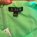 J.Crew Puff Sleeve V Neck Midi Dress in Linen Blend Photo 8