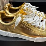 Donna Karan Gold Women's Sneakers Photo 1