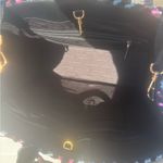 Kate Spade  Black and Pink Checkered Woven Tote Photo 6