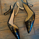 Ann Taylor  tortoise brown slingback pumps heels 10 Photo 0